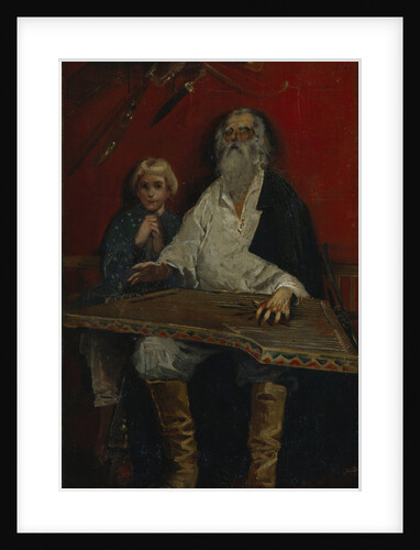 The Gusli Player by Andrei Petrovich Ryabushkin