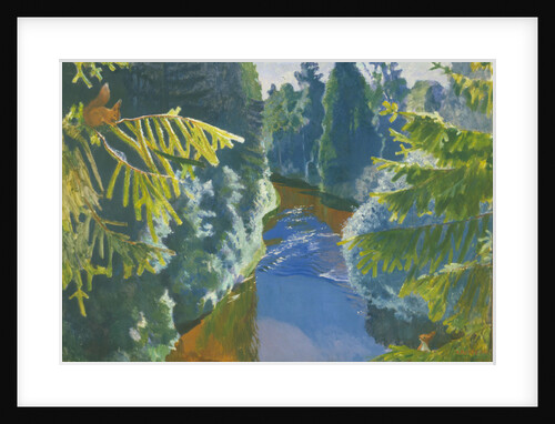 Forest River, 1929 by Arkadi Alexandrovich Rylov