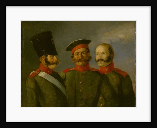 Tsars Nicholas I Life Guards, Second quarter of the 19th cen by Alexander Ivanovich Sauerweid