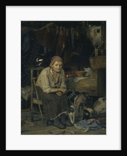A Witch, 1879 by Konstantin Apollonovich Savitsky