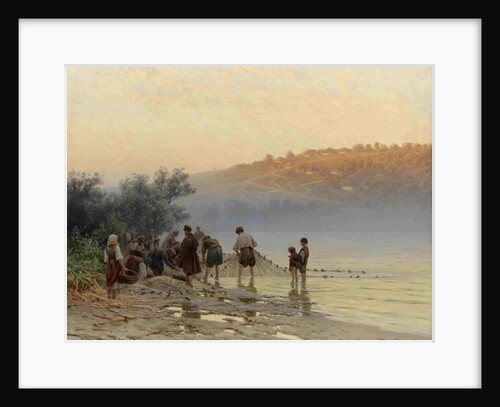 Fisherman on the Dnepr, 1898 by Nikolay Alexandrovich Sergeyev