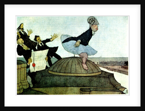 New Minerva (The Triumph of Sergei Dyagilev), 1901 by Pavel Yegorovich Shcherbov