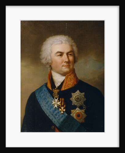 Portrait of Count Pyotr Zavadovsky (1739?1812) by Stepan Semyonovich Shchukin