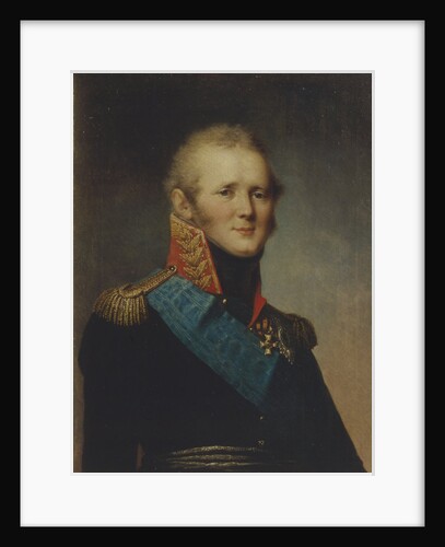 Portrait of Emperor Alexander I, 1809 by Stepan Semyonovich Shchukin