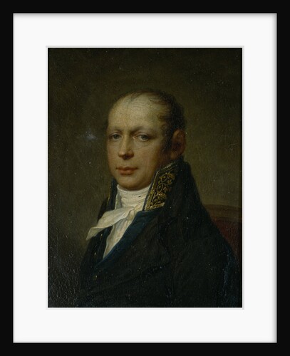 Portrait of the architect Andreyan (Adrian) D. Zakharov, ca 1804 by Stepan Semyonovich Shchukin