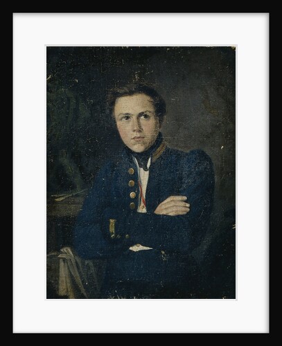 Portrait of the sculptor Alexander Ivanovich Terebenev, 1835 by Mikhail Ivanovich Skotti