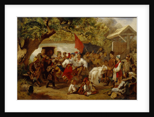 The Wedding Feast, 1860 by Ivan Ivanovich Sokolov