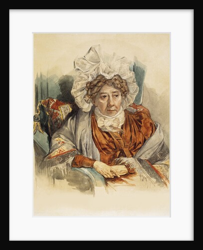 Portrait of Natalia Kirillovna Zagryazyskaya née Razumovskaya, 1821 by Pyotr Fyodorovich Sokolov