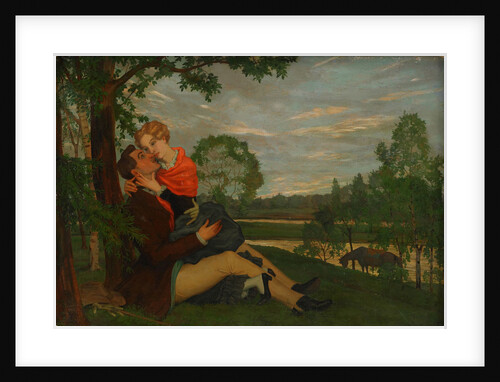 The Lovers, 1920 by Konstantin Andreyevich Somov