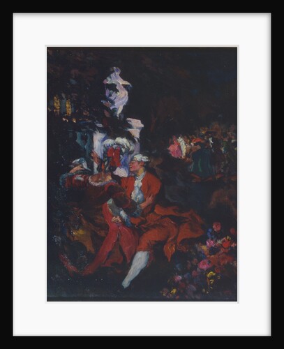 Harlequins, 1913 by Konstantin Andreyevich Somov