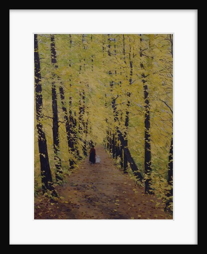 Autumn, 1905 by Evgeni Ivanovich Stolitsa