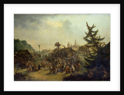 Peasants merry-making, 1779 by Ivan Michailovich Tankov