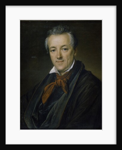 Portrait of the painter Pyotr Fyodorovich Sokolov, 1833 by Vasili Andreyevich Tropinin