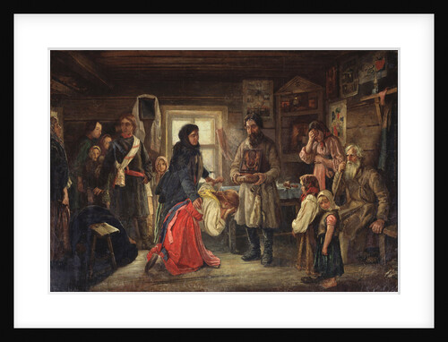 Before the marriage, 1900s by Pyotr Ivanovich Tselebrovski