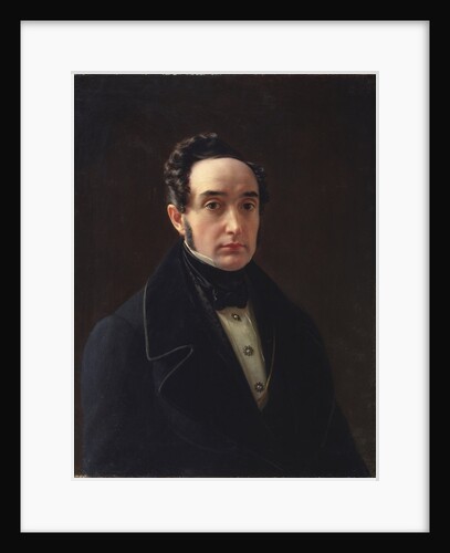 Portrait of Vladimir Ivanovich Panayev by Alexei Vasilyevich Tyranov