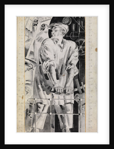 The Machinist, 1920s by Nikolai Andreyevich Tyrsa