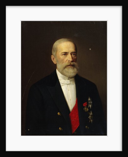 Portrait of Nikolai Khristianovich Bunge, 1887 by Ivan Alexeevich Tyurin