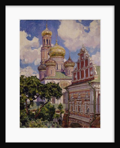 Clouds and Golden Domes. The Simonov Monastery, 1927 by Appolinari Mikhaylovich Vasnetsov