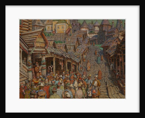 Reading an edict by Appolinari Mikhaylovich Vasnetsov