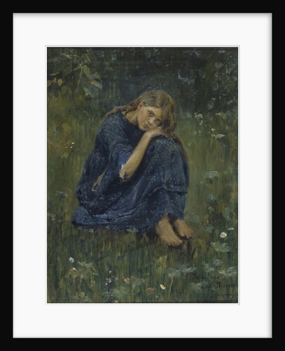 Alyonushka (Study), 1881 by Viktor Mikhaylovich Vasnetsov