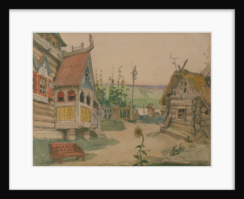 Berendeyevka. Stage design for the opera Snow Maiden by N. Rimsky-Korsakov, 1885 by Viktor Mikhaylovich Vasnetsov
