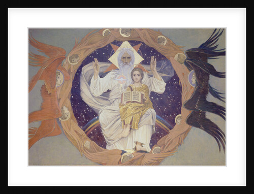 The Holy Trinity (Otechestvo), 1907 by Viktor Mikhaylovich Vasnetsov