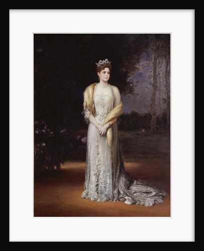 Portrait of Empress Alexandra Fyodorovna of Russia, the wife of Tsar Nicholas II, 1914 by Jakov Jakovlevich Veber