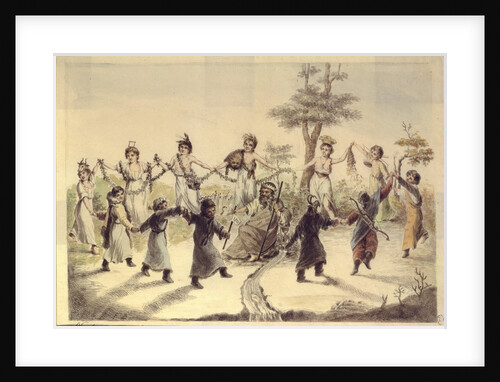 Allegory of the twelve months of the year, 1808 by Alexei Gavrilovich Venetsianov