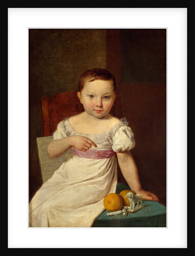 Portrait of Nastenka Khavskaya, 1826 by Alexei Gavrilovich Venetsianov