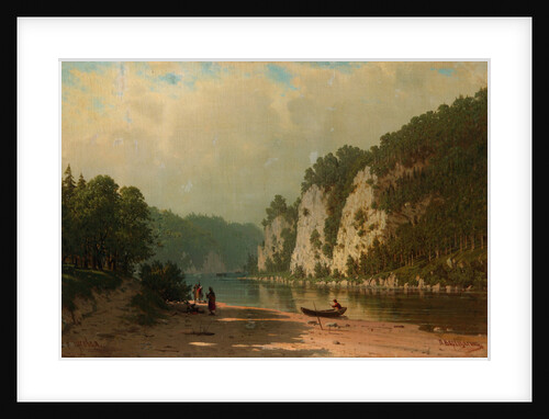Chusovaya River by Pyotr Petrovich Vereshchagin