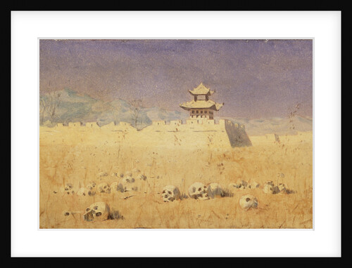 Ruins in Chuguchak, Xinjiang, 1869 by Vasili Vasilyevich Vereshchagin
