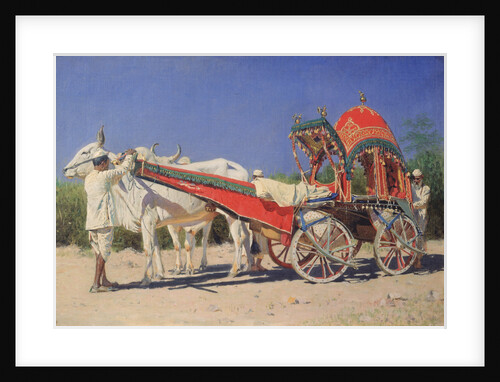 Vehicle of a Rich Family in Delhi, 1874-1876 by Vasili Vasilyevich Vereshchagin