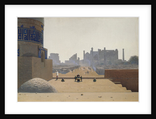 Main street in Samarkand early in the morning, 1869-1870 by Vasili Vasilyevich Vereshchagin