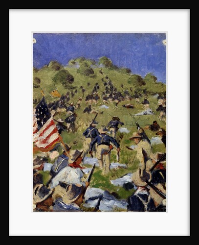 Charge of the Rough Riders at San Juan Hill in 1898, c. 1900 by Vasili Vasilyevich Vereshchagin