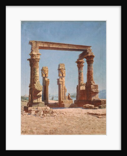 An Egypt Temple Ruin by Vasili Vasilyevich Vereshchagin