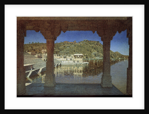 Rajasthan. At the Lake in Udaipur, 1874 by Vasili Vasilyevich Vereshchagin