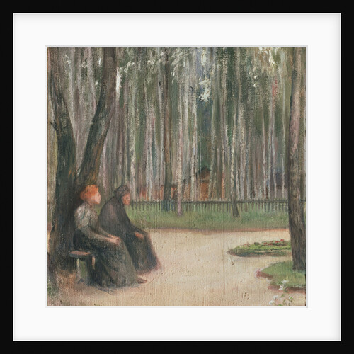 Towards evening, 1897 by Yelena Nikolayevna Villiam
