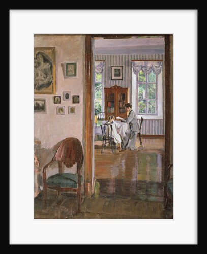 In a house, 1910 by Sergei Arsenyevich Vinogradov