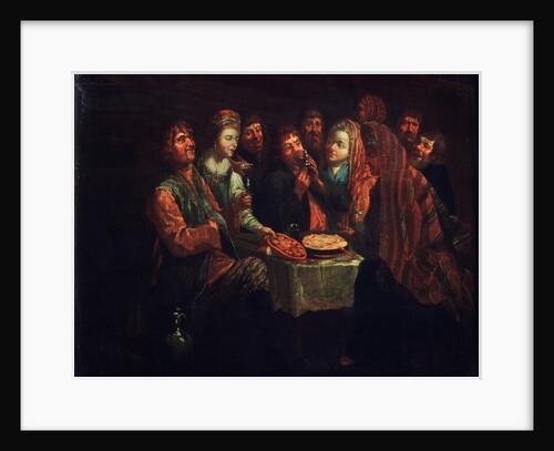 Peasant Feast by Al. Vishnekov