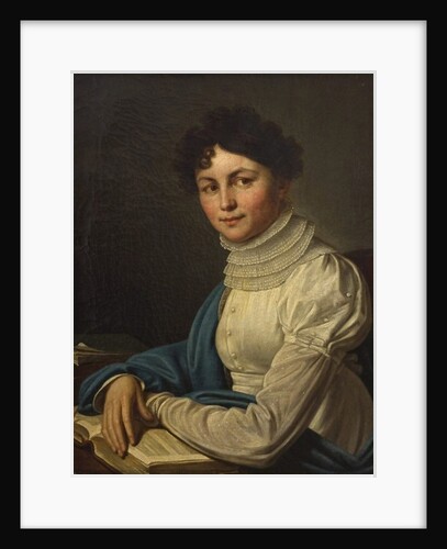 Portrait of the Poetess Anna Bunina, 1825 by Mikhail Prokopyevich Vishnevitsky