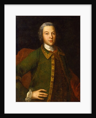 Portrait of Count Petr Panin (1721?1789), 1742 by Ivan Yakovlevich Vishnyakov