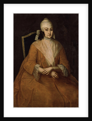 Portrait of Anna Leopoldovna, regent of Russia, Between 1740 and 1746 by Ivan Yakovlevich Vishnyakov
