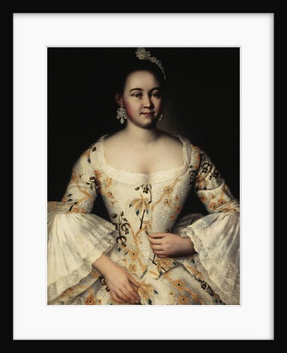 Portrait of Stepanida Yakovleva, after 1757 by Ivan Yakovlevich Vishnyakov