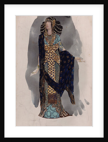 Costume design from the Series Oriental dancers, 1900s by Vasili Vasilyevich Vladimirov