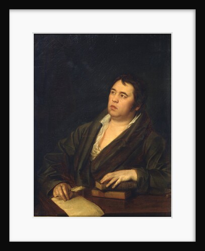 Portrait of the Poet Ivan A. Krylov, 1812 by Roman Maximovich Volkov