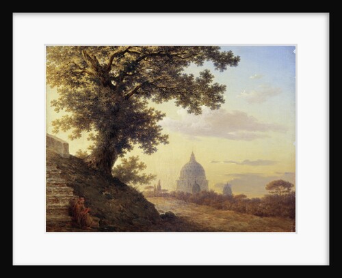 The Torquato Tassos Oak in Rome, 1848 by Maxim Nikiphorovich Vorobyev