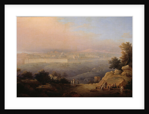 Jerusalem, 1849 by Maxim Nikiphorovich Vorobyev