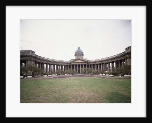 The Kazan Cathedral in Saint Petersburg, 1800-1811 by Andrei Nikiforovich Voronikhin