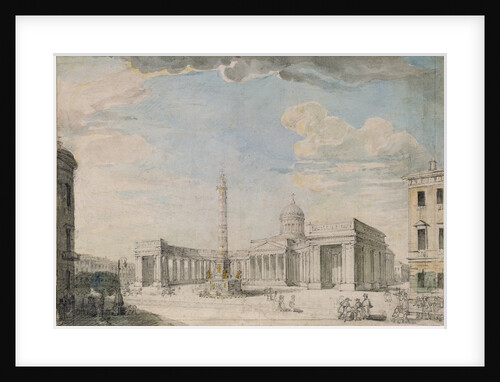 The Kazan Cathedral in Saint Petersburg, c. 1800 by Andrei Nikiforovich Voronikhin