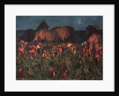 Night is Coming, 1900 by Mikhail Alexandrovich Vrubel